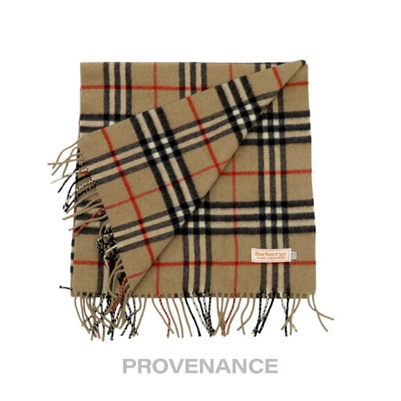 🔴 Burberry Scarf - PURE CASHMERE Nova Check - Picture 3 of 6